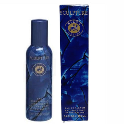 Nikos Sculpture Men desodorante en spray de 3,4 oz