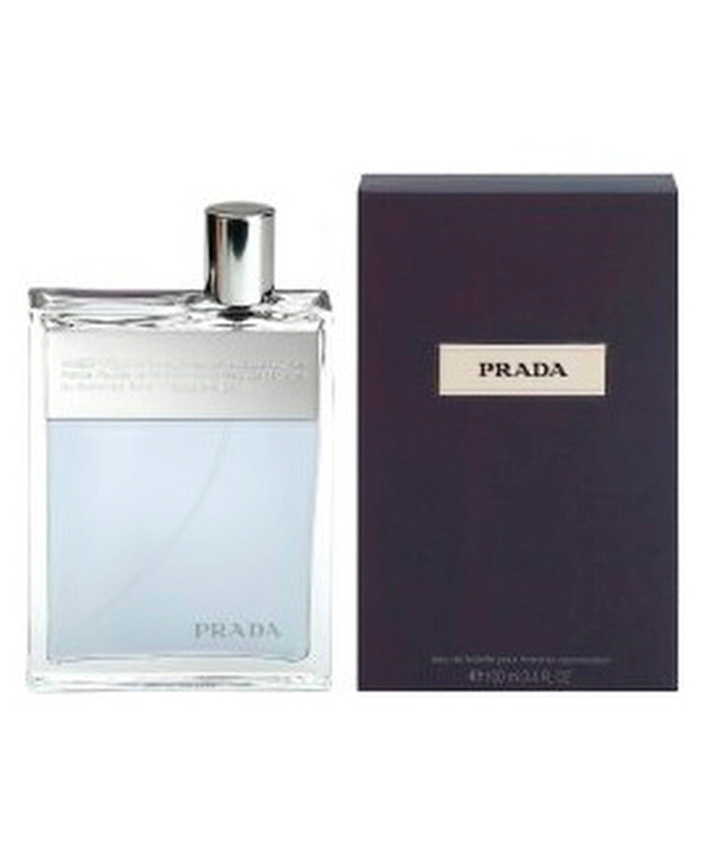 Prada Amber Pour Homme Eau de Toilette 3.4oz For Men