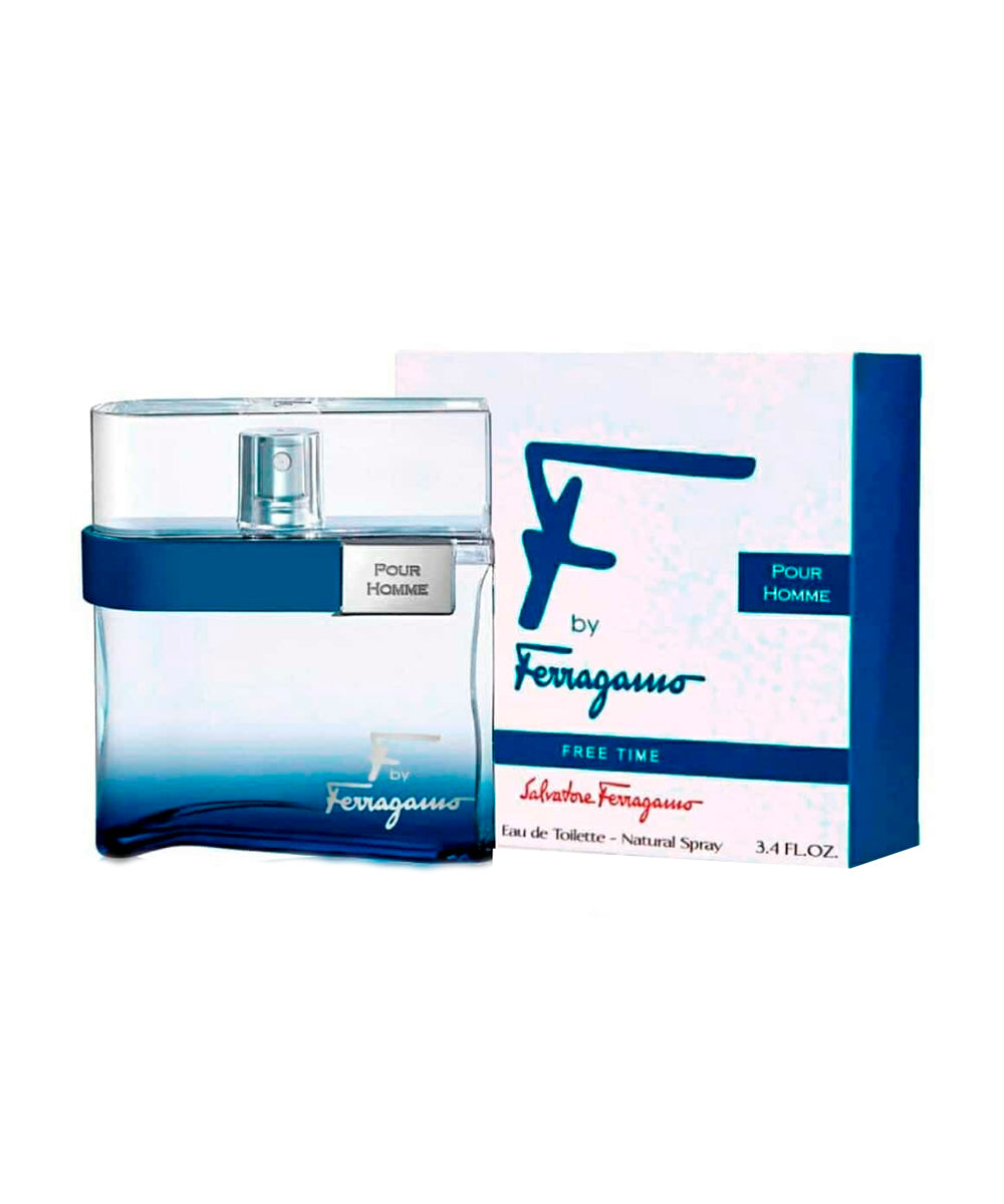 Salvatore Ferragamo F By Ferragamo Free Time Eau de Toilette 3.4oz For Men