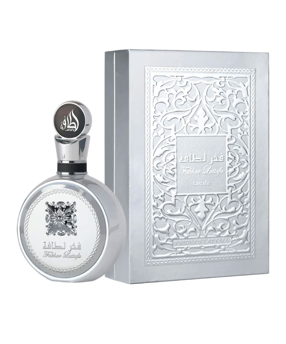 Lattafa Pride Fakhar Platin Eau de Parfum 3.4oz Unisex
