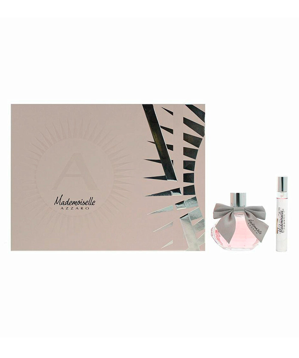 Azzaro Mademoiselle Eau de Toilette 1.7oz + Travel bottle 0.25oz Gift Set For Women