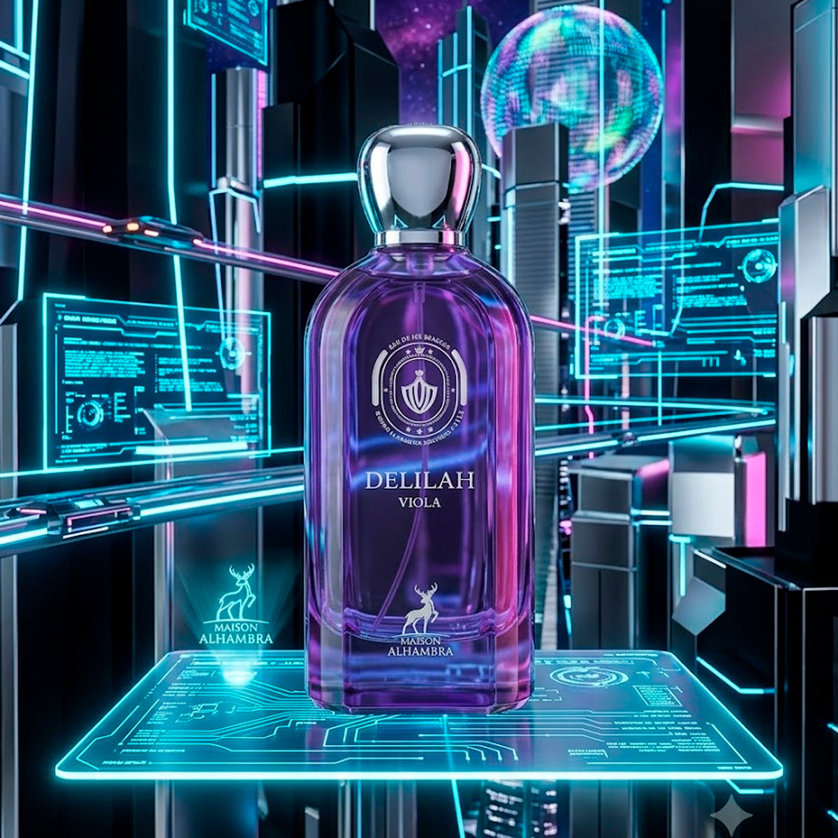 Maison Alhambra Delilah Viola Eau de Parfum 3.4oz Unisex