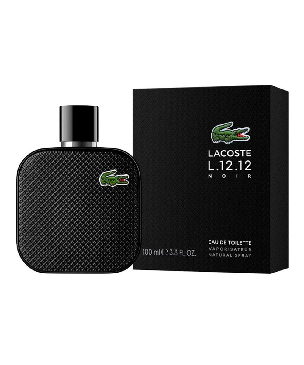 Lacoste L.12.12 Noir Eau de Toilette 3.3oz For Men