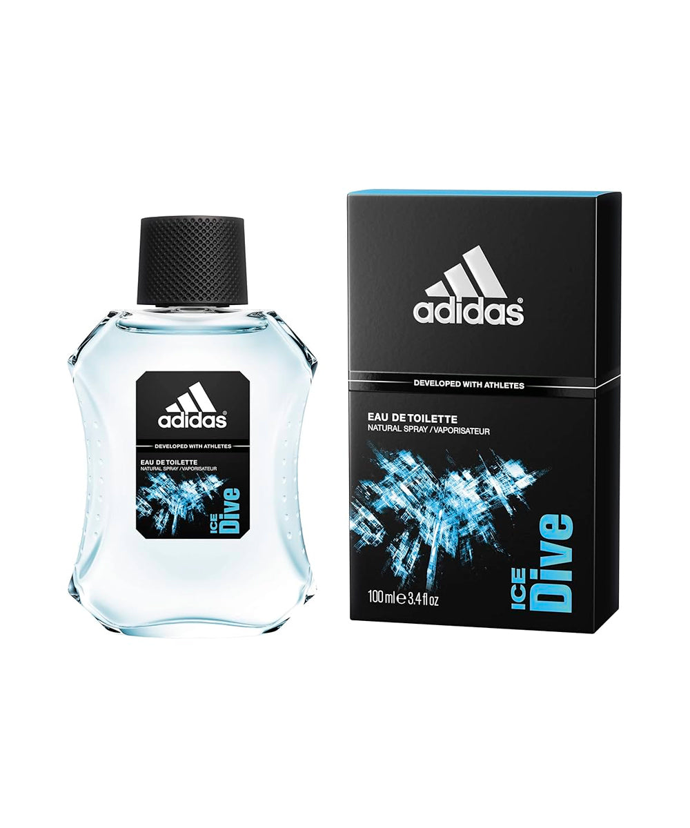 Adidas Ice Dive Eau de Toilette 3.4oz For Men