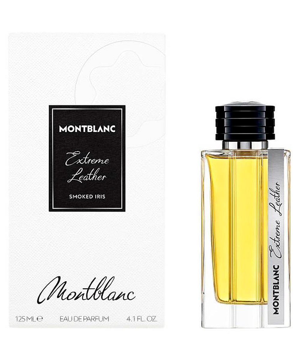 MontBlanc Extreme Leather Smoked Iris Eau de Parfum 4.1oz For Men