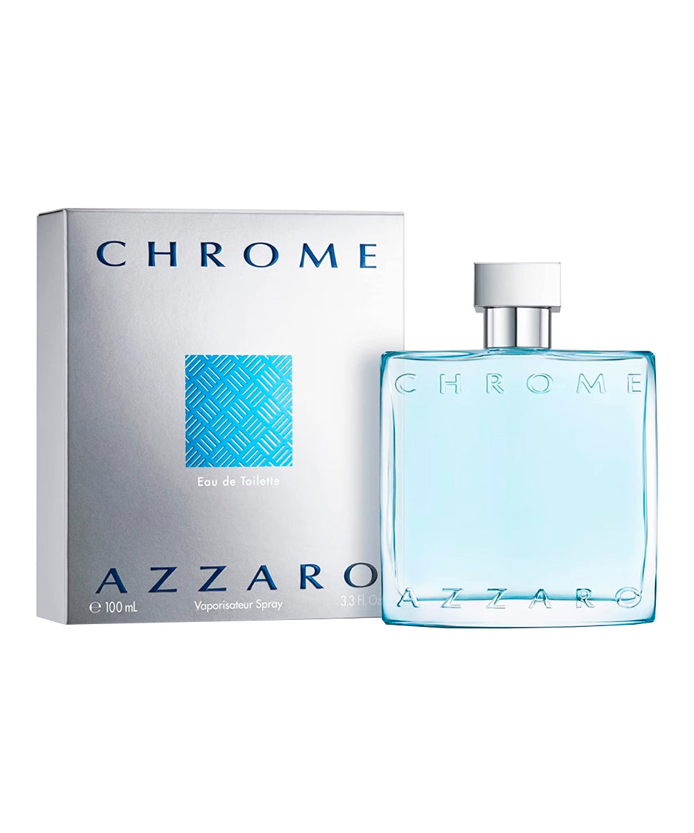 Azzaro Chrome Eau de Toilette 3.3oz For Men