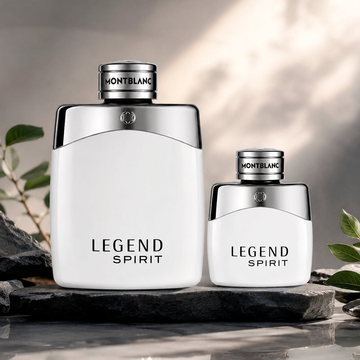 Montblanc Legend Spirit Eau de Toilette 3.4oz + Eau de Toilette 1oz Gift Set For Men
