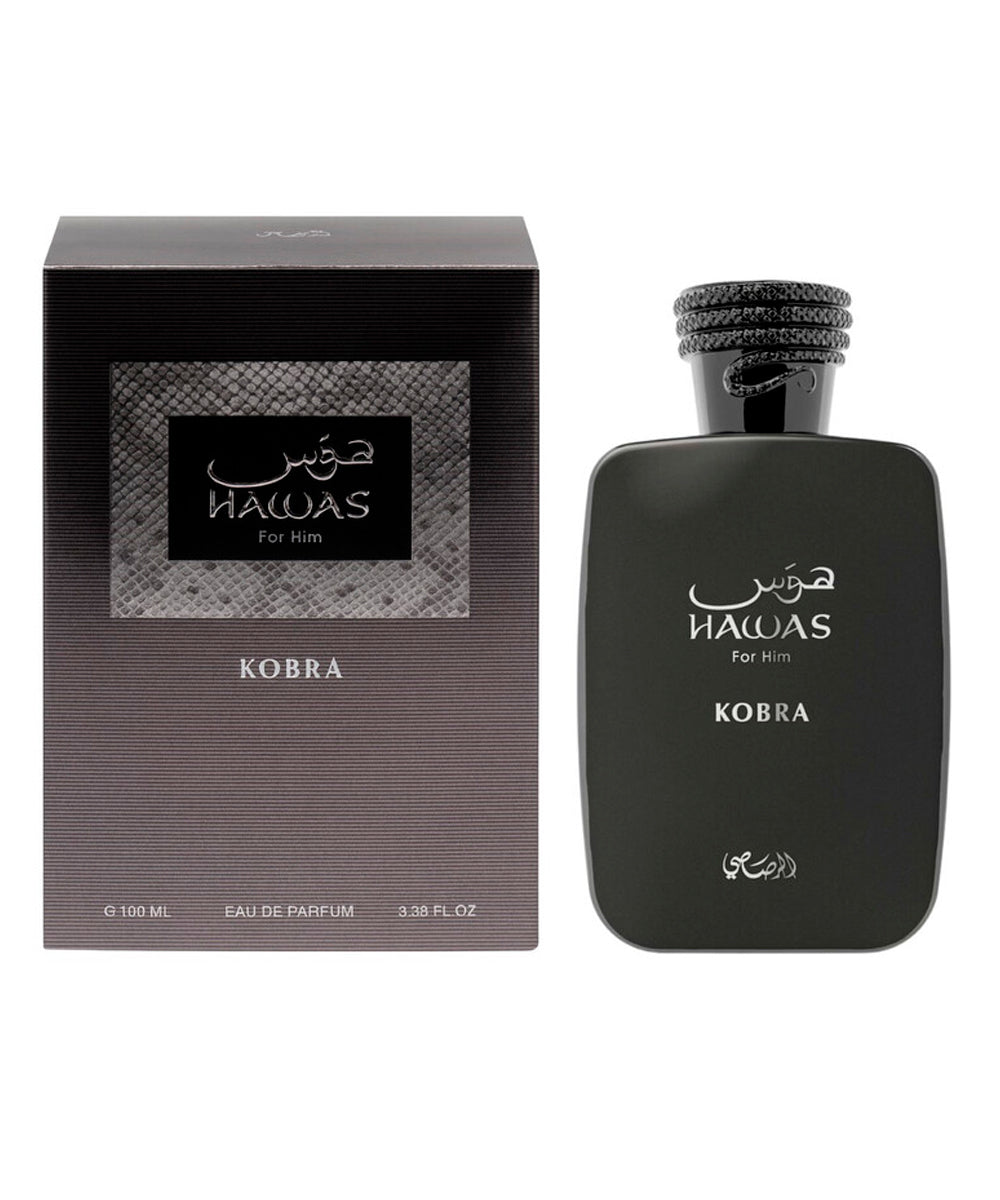 Rasasi Hawas Kobra Eau de Parfum 3.4oz For Men