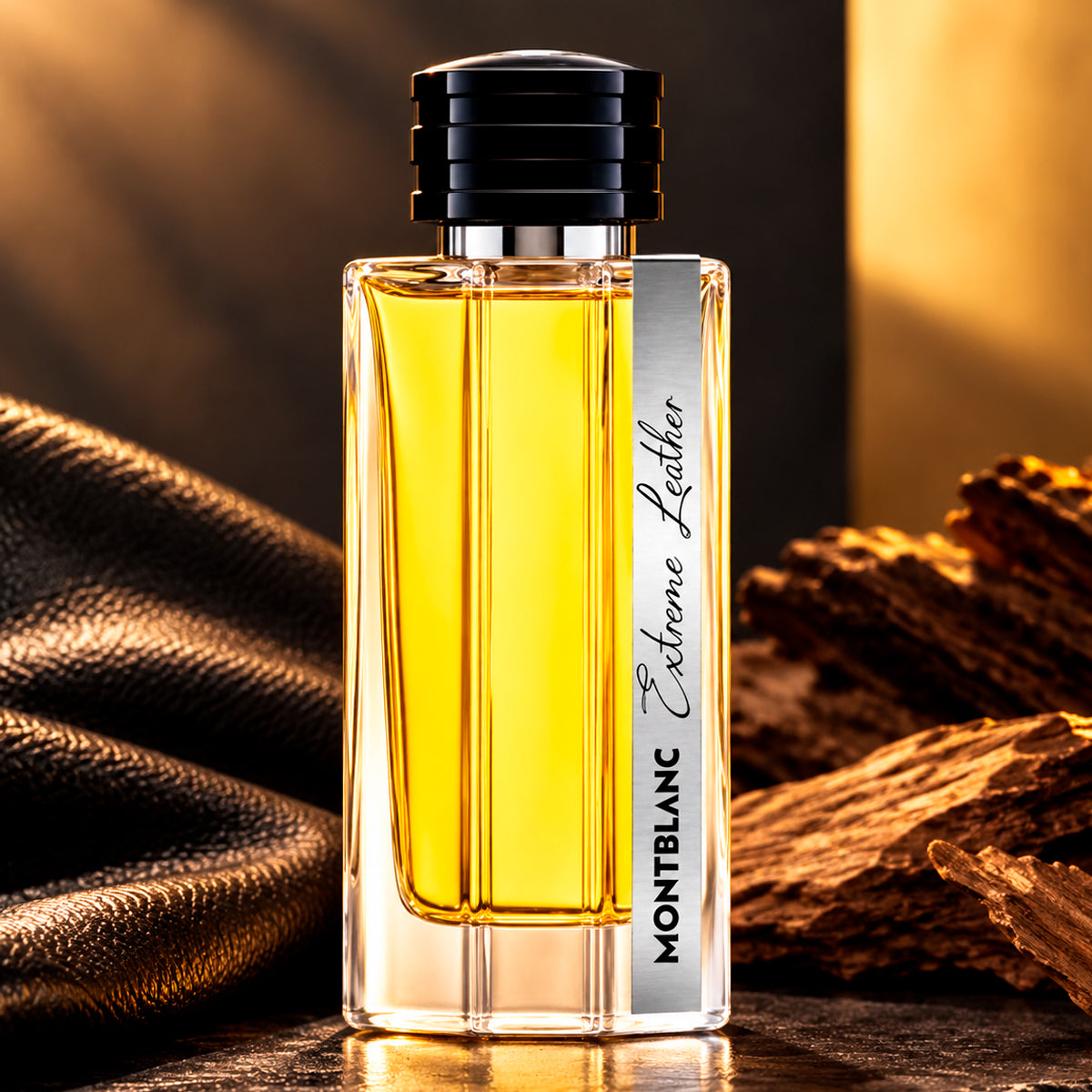 MontBlanc Extreme Leather Smoked Iris Eau de Parfum 4.1oz For Men