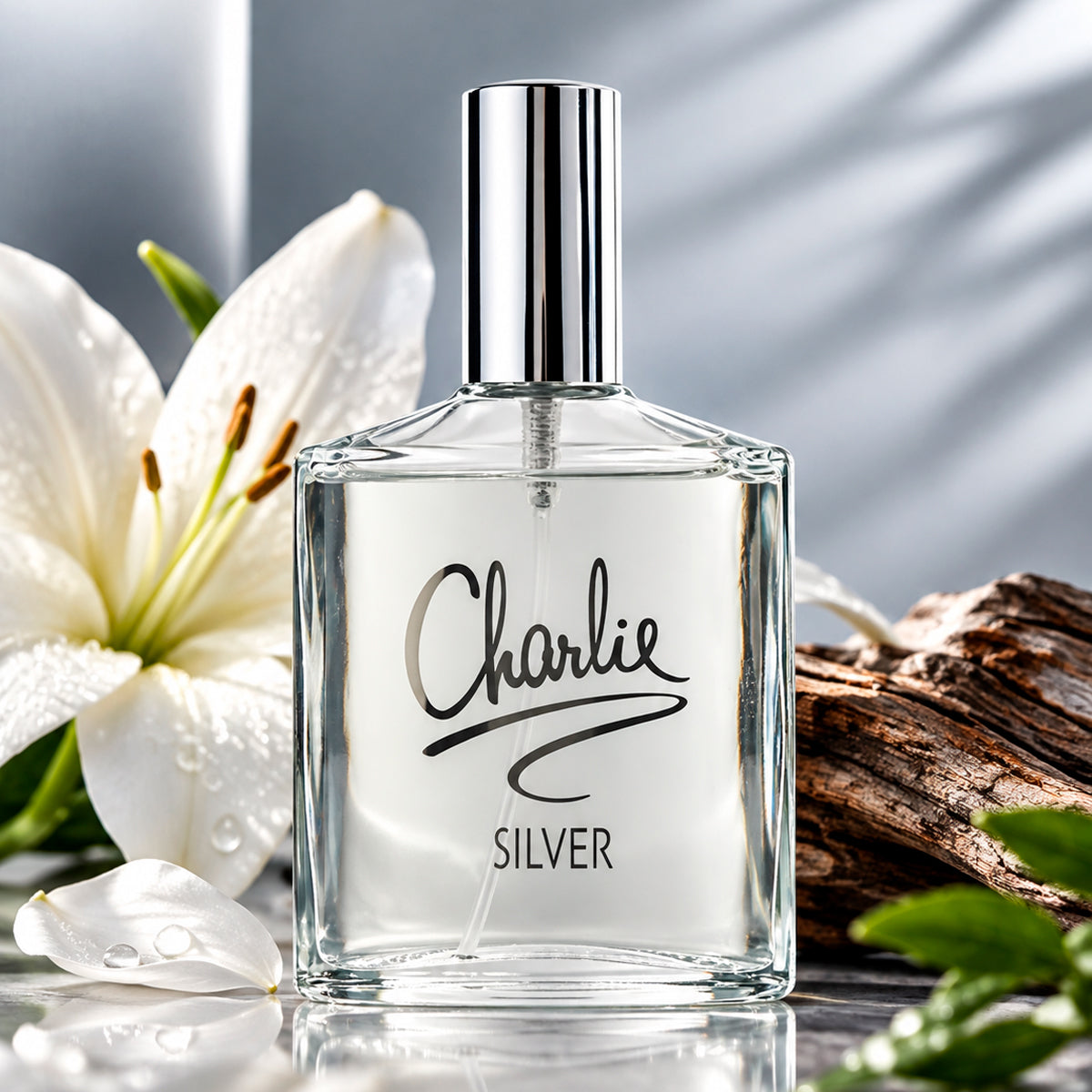 Revlon Charlie Silver Eau de Toilette 3.4oz For Women