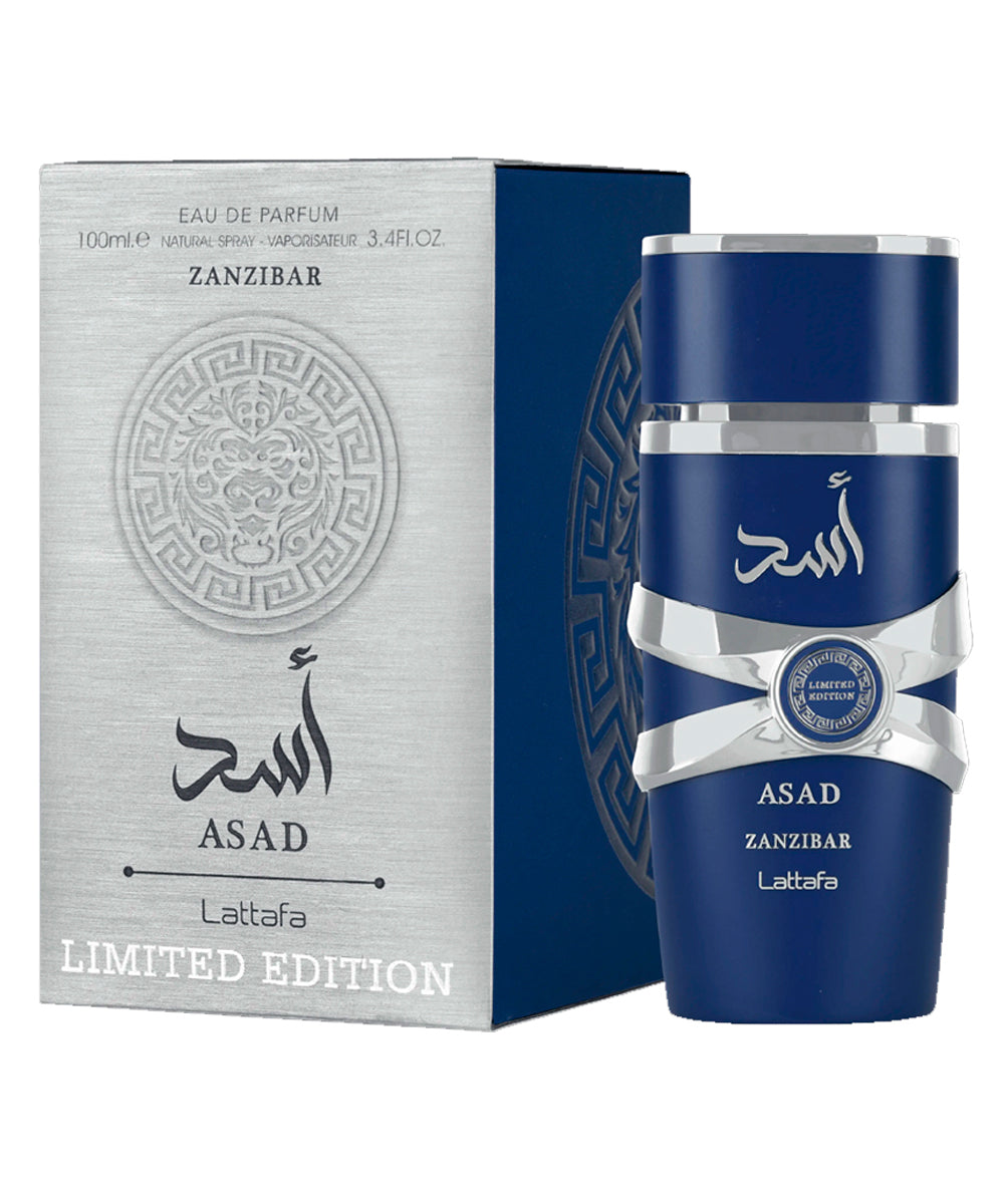 Lattafa Asad Zanzibar Limited Edition Eau de Parfum 3.4oz For Men
