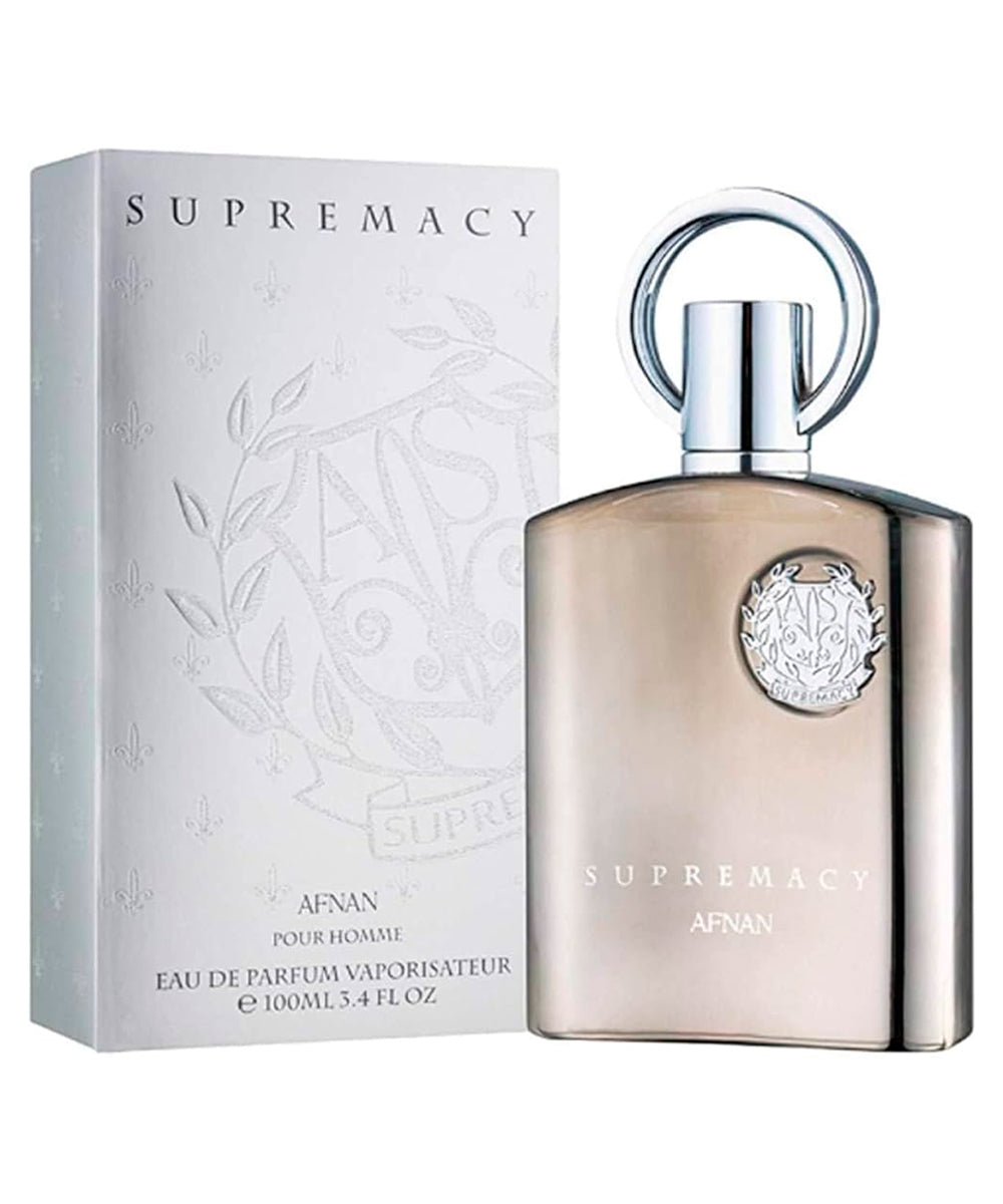 Afnan Supremacy Silver Pour Homme Eau de Parfum 3.4oz For Men