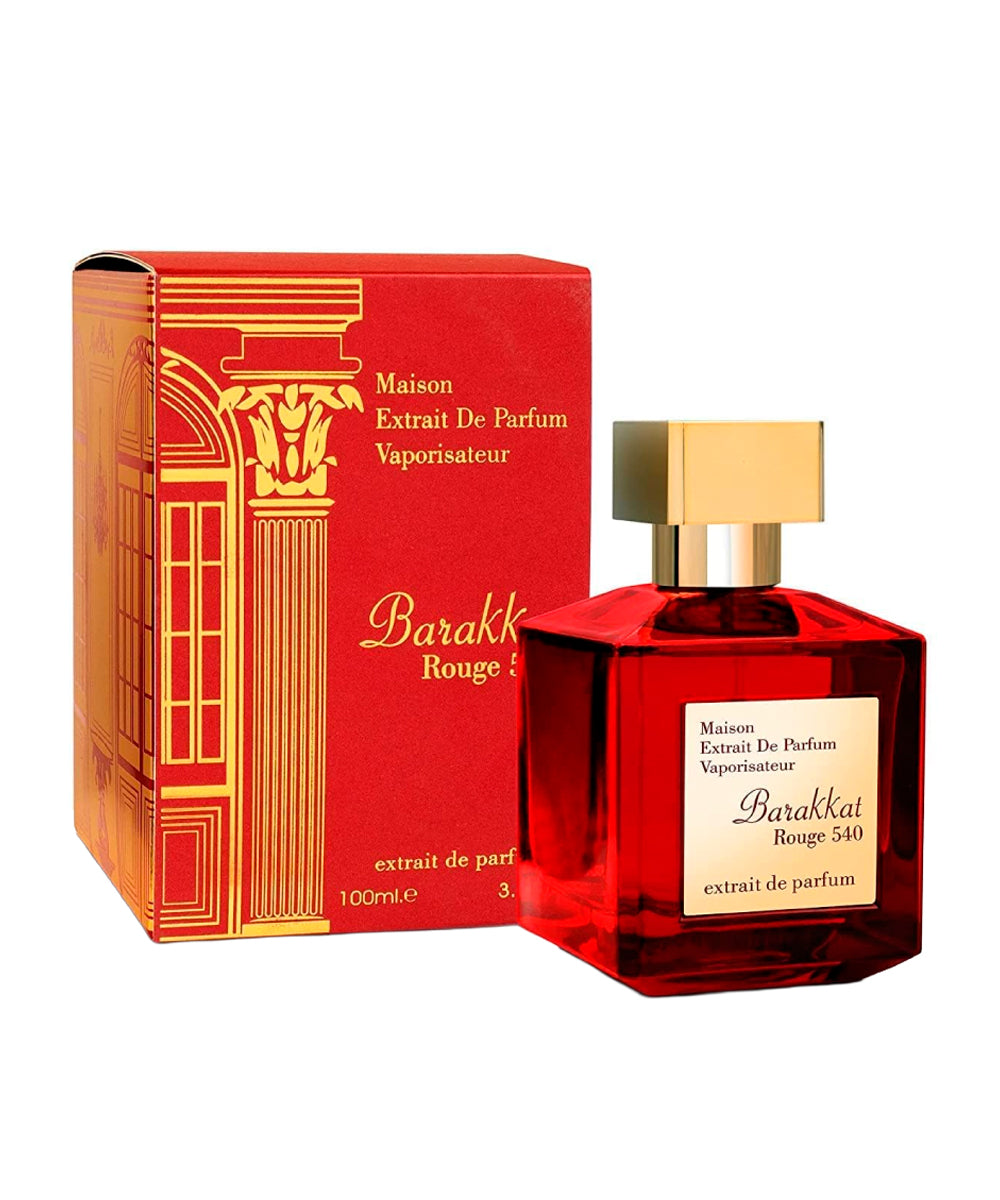 Fragrance World Barakkat Rouge 540 Extrait de Parfum 3.4oz For Women