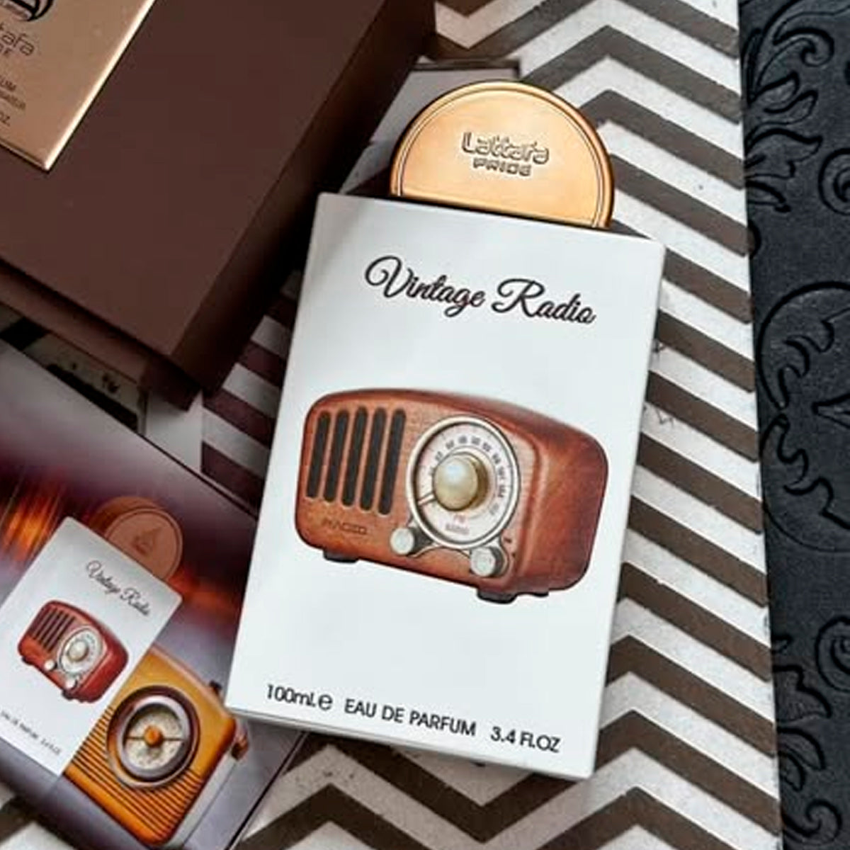Lattafa Vintage Radio Eau de Parfum 3.4oz Unisex