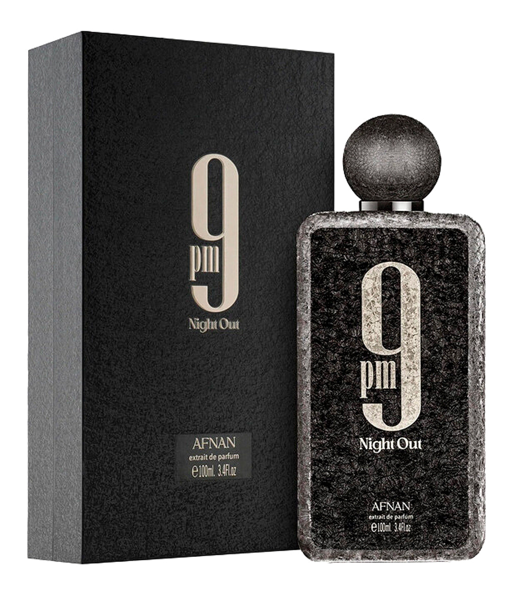 Afnan 9 PM Night Out Extrait de Parfum 3.4oz Unisex