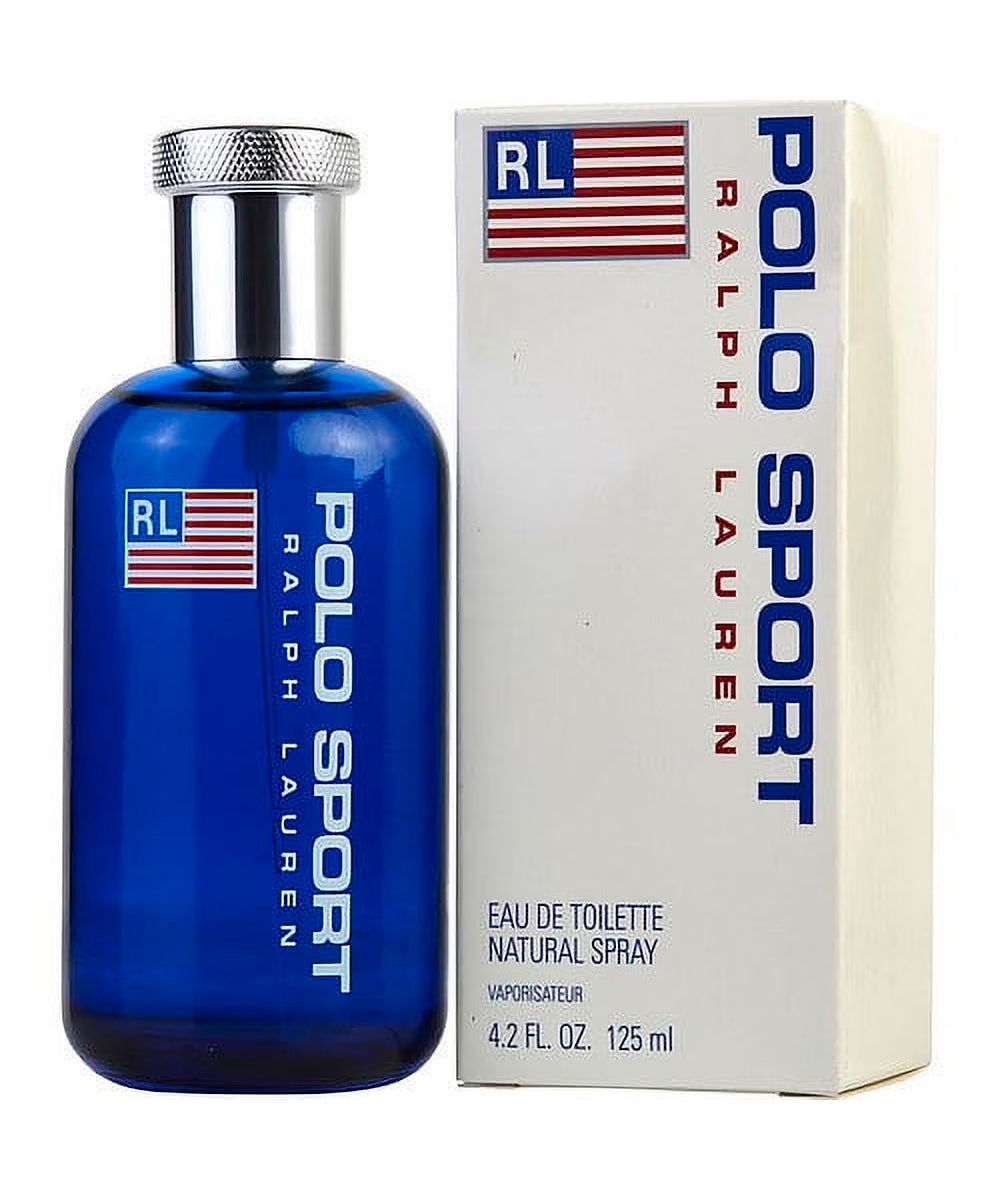 Ralph Lauren Polo Sport Eau de Toilette 4.2oz For Men