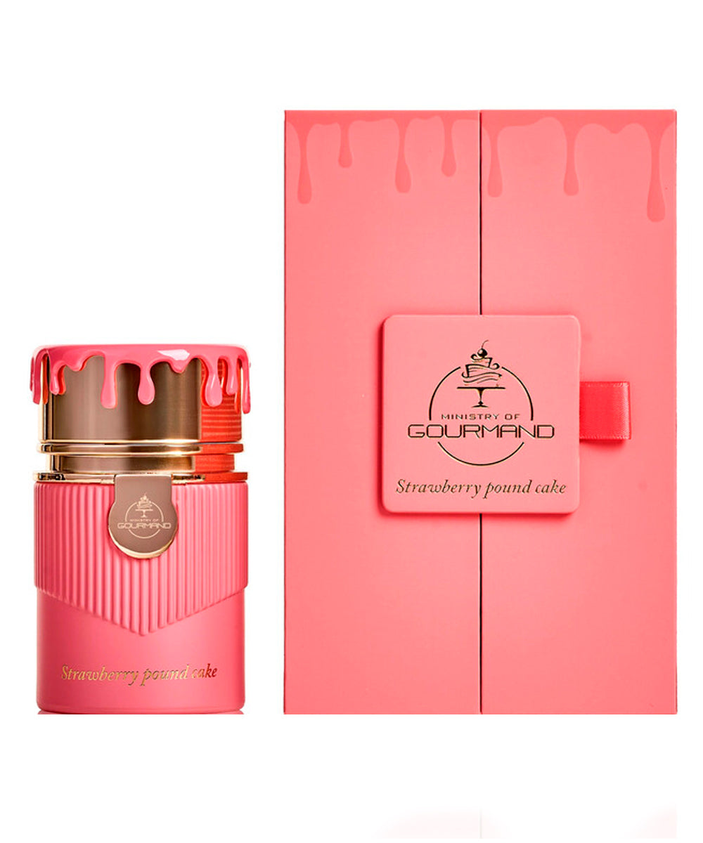 Paris Corner Ministry of Gourmand Strawberry Pound Cake Eau de Parfum 3.4oz For Women