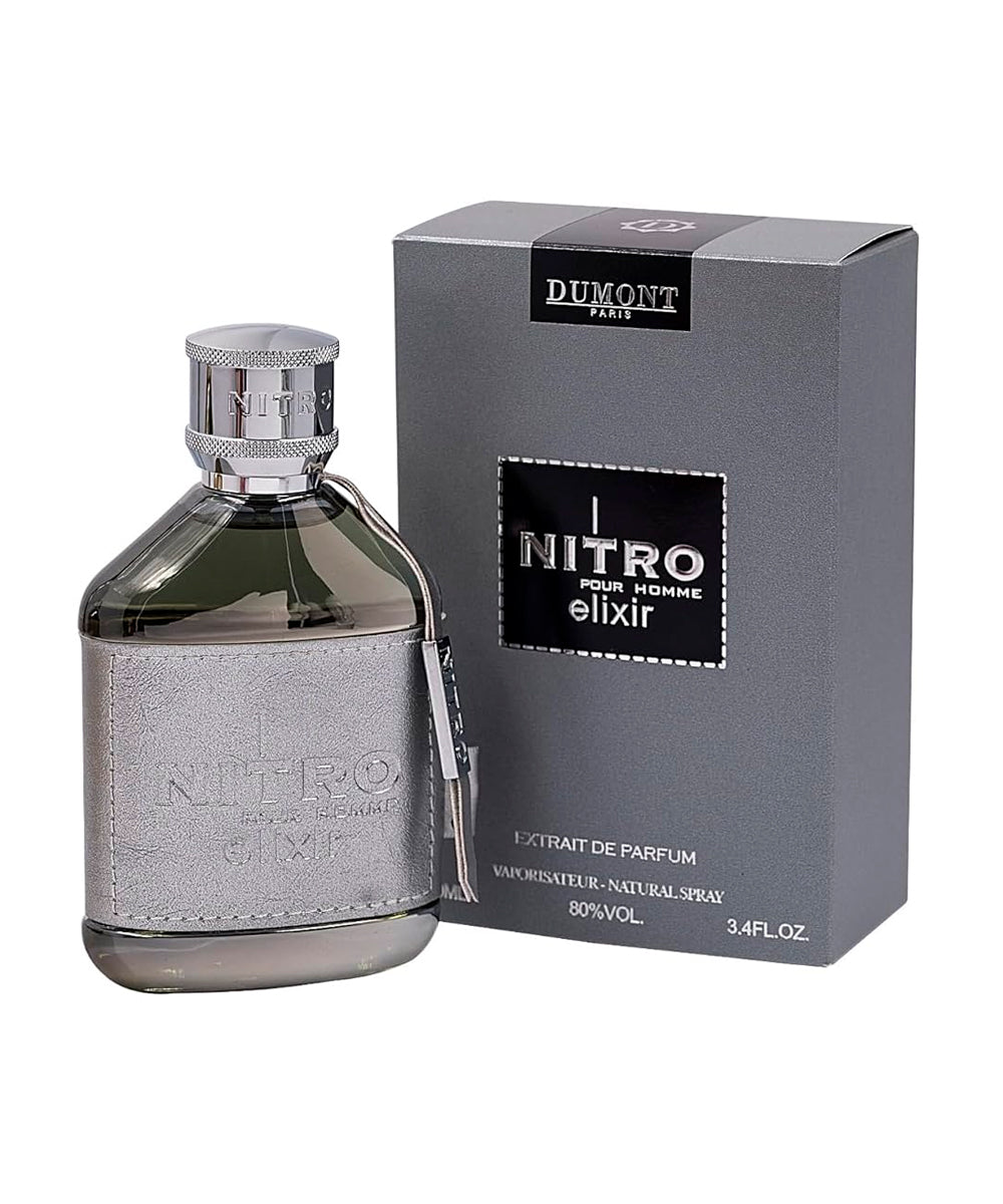 Dumont Nitro Elixir Extrait de Parfum 3.4oz For Men