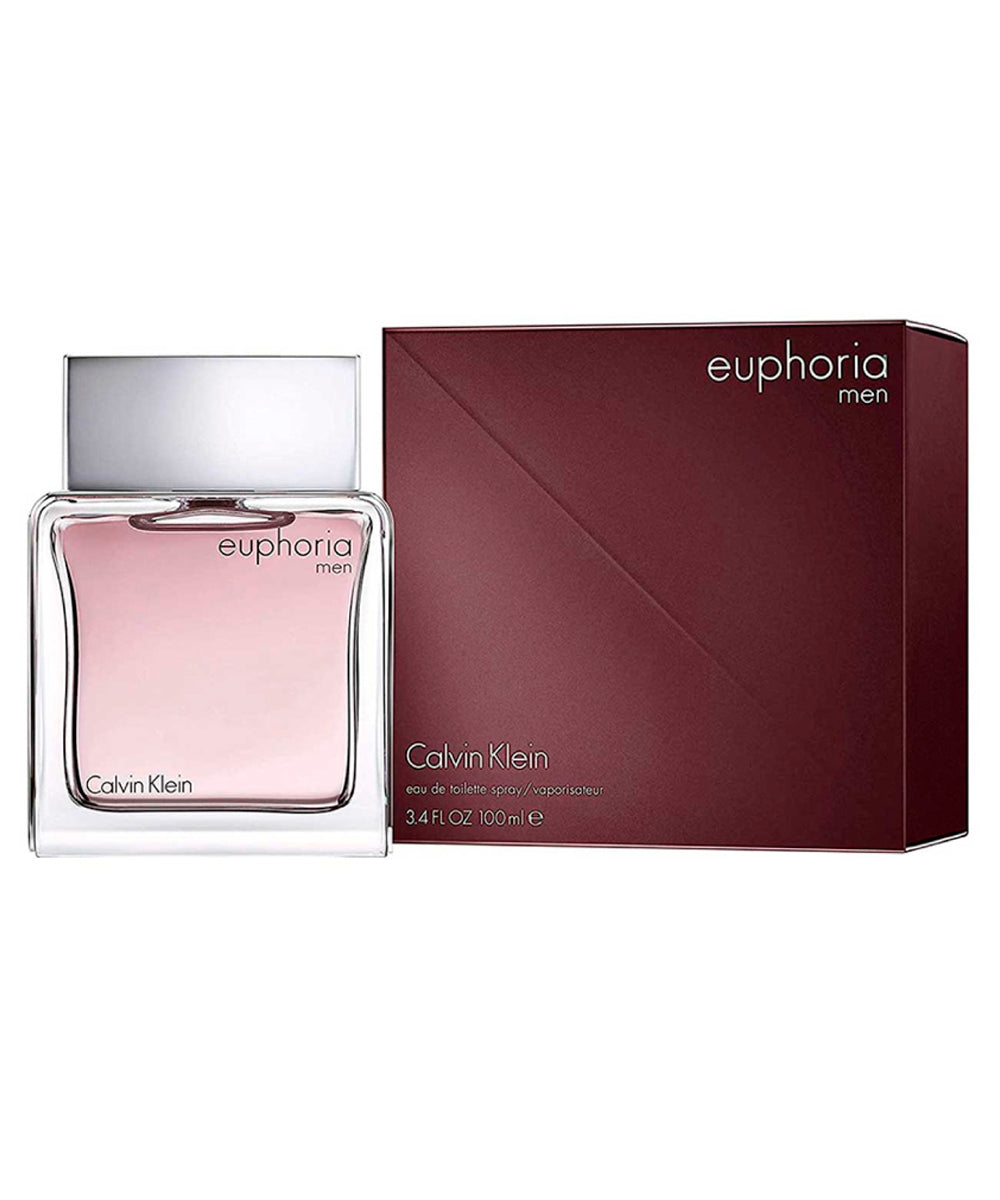 Calvin Klein Euphoria Eau de Toilette 3.4oz For Men
