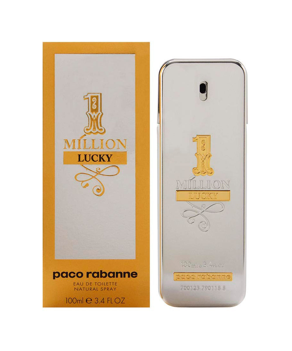 Paco Rabanne 1 Million Lucky Eau de Toilette 3.4oz For Men