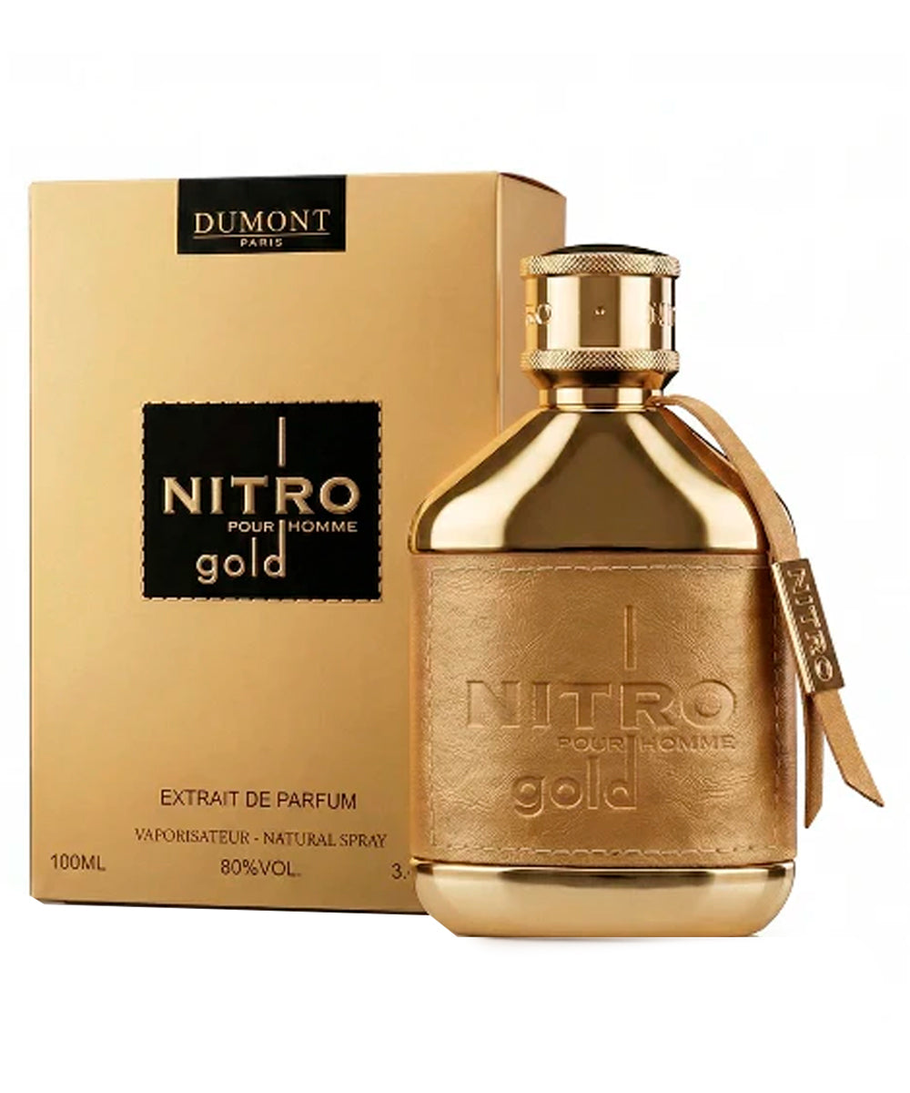 Dumont Nitro Gold Extrait de Parfum 3.4oz Unisex