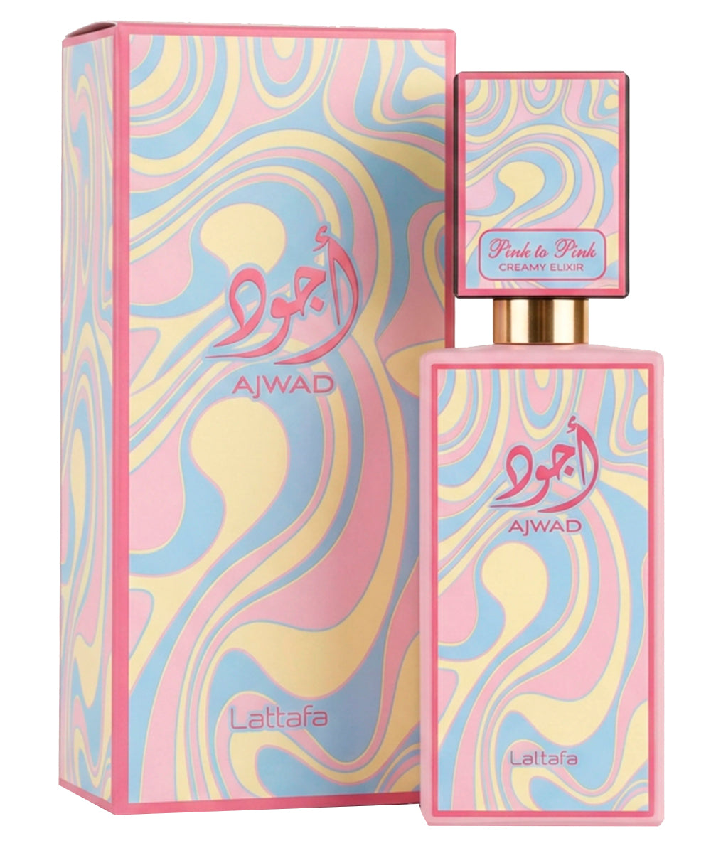 Lattafa Ajwad Pink to Pink Creamy Elixir Eau de Parfum 2.04oz For Women