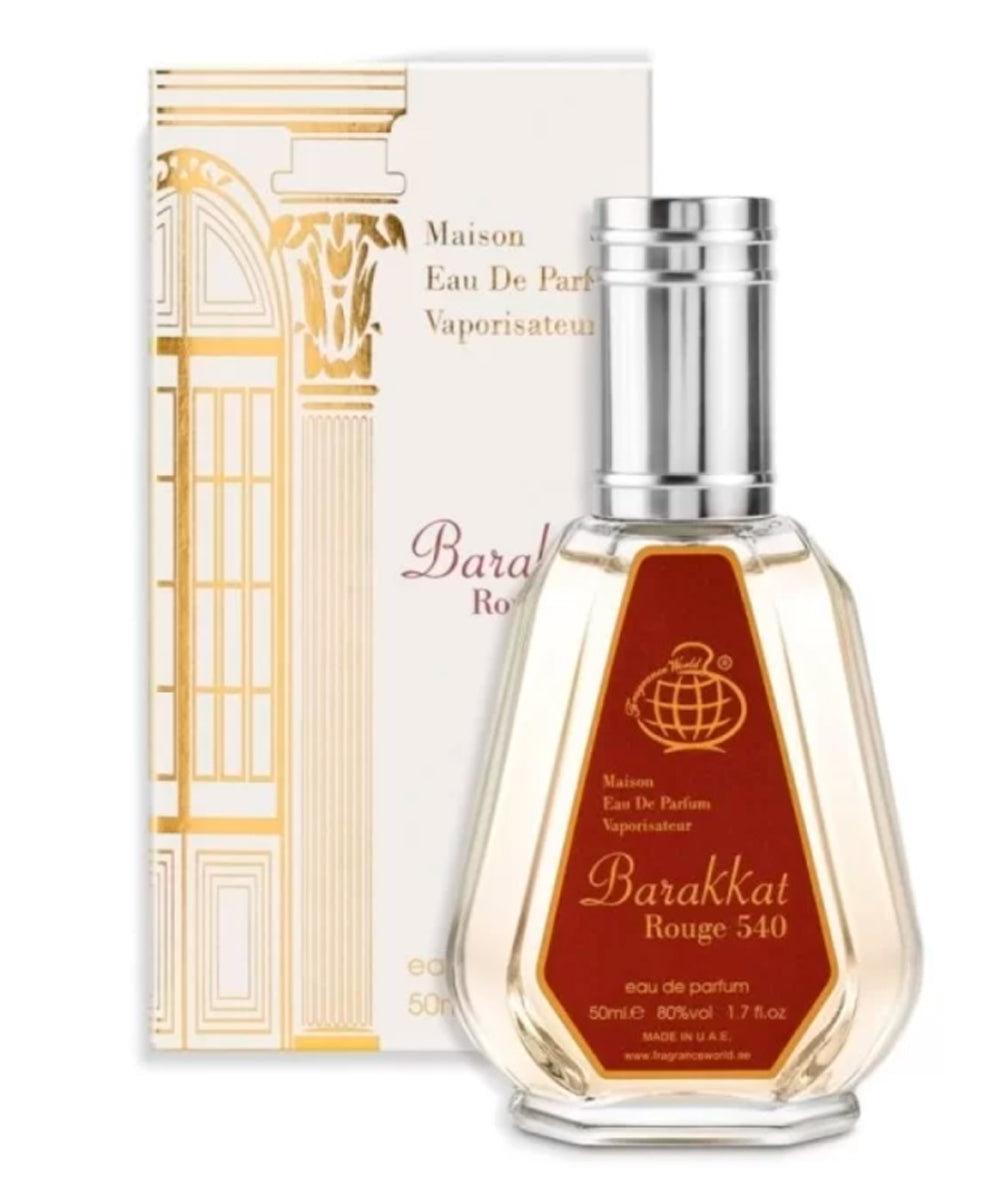 Fragrance World Barakkat Rouge 540 Eau de Parfum 1.7oz For Women