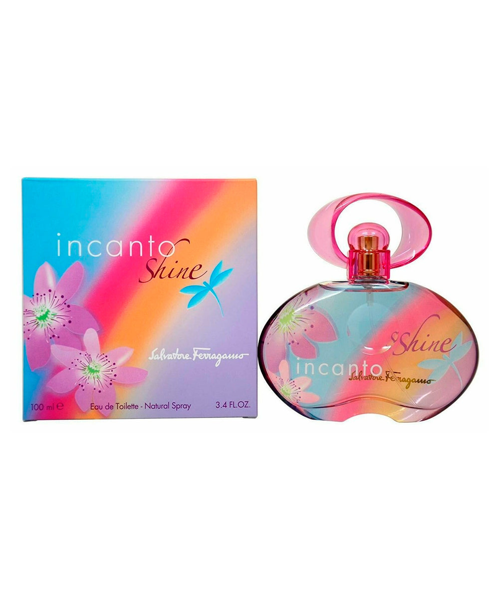 Salvatore Ferragamo Incanto Shine Eau de Toilette 3.4oz For Women