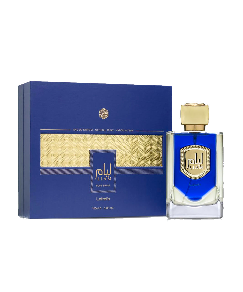Lattafa Liam Blue Shine Eau De Parfum 3.4oz For Men