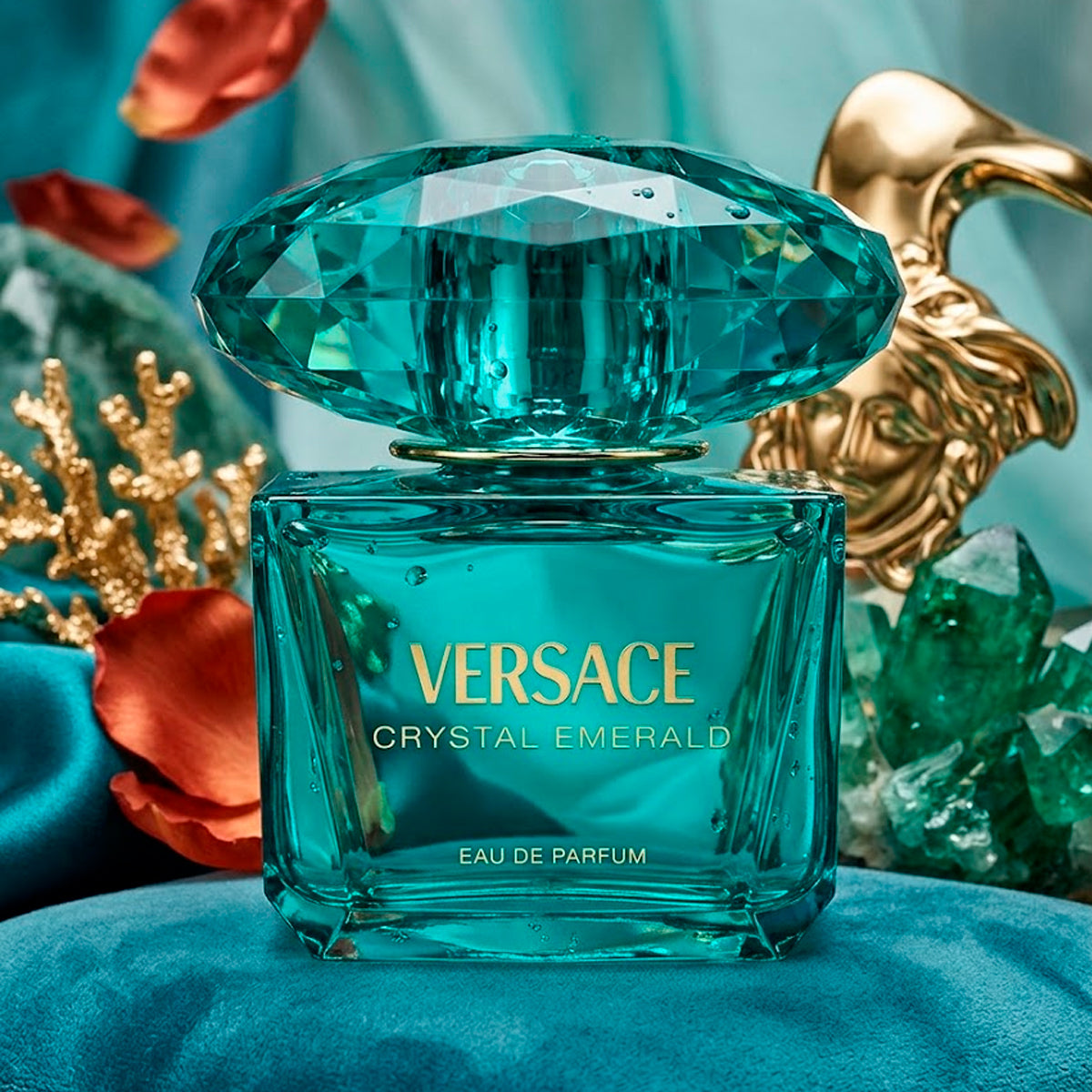 Gianni Versace Crystal Esmerald Eau de Parfum 3.4oz For Women