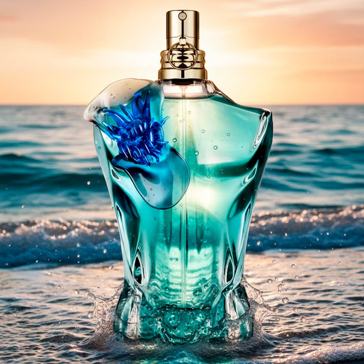 Jean Paul Gaultier Le Beau Flower Edition Eau de Parfum 4.2oz For
