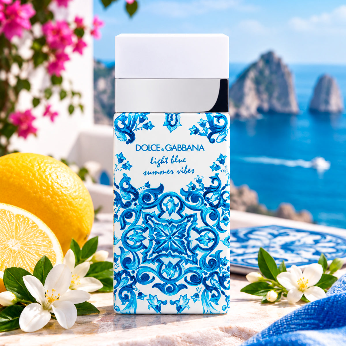 Dolce & Gabbana Light Blue Summer Vibes Eau de Toilette 3.3oz For Women