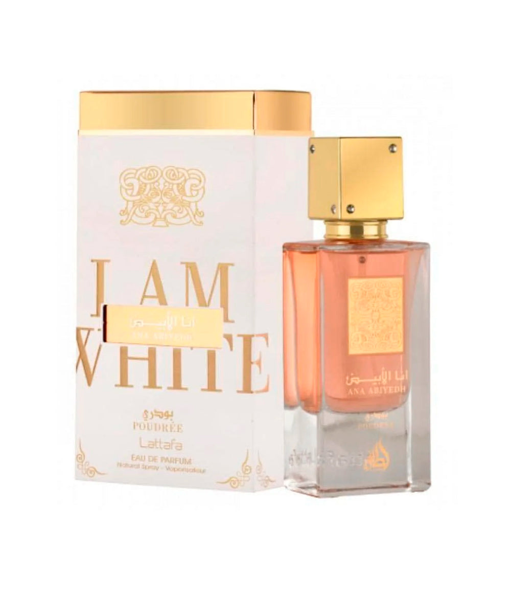 Lattafa Ana Abiyedh Poudree Eau de Parfum 2oz For Women