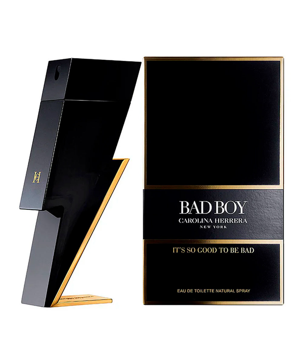 Carolina Herrera Bad Boy Eau de Toilette 3.4oz For Men