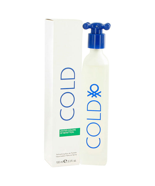 Benetton Cold Eau De Toilette 3.3oz for Men