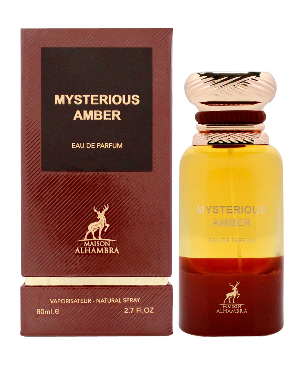 Maison Alhambra Mysterious Amber Eau de Parfum 2.7oz For Men