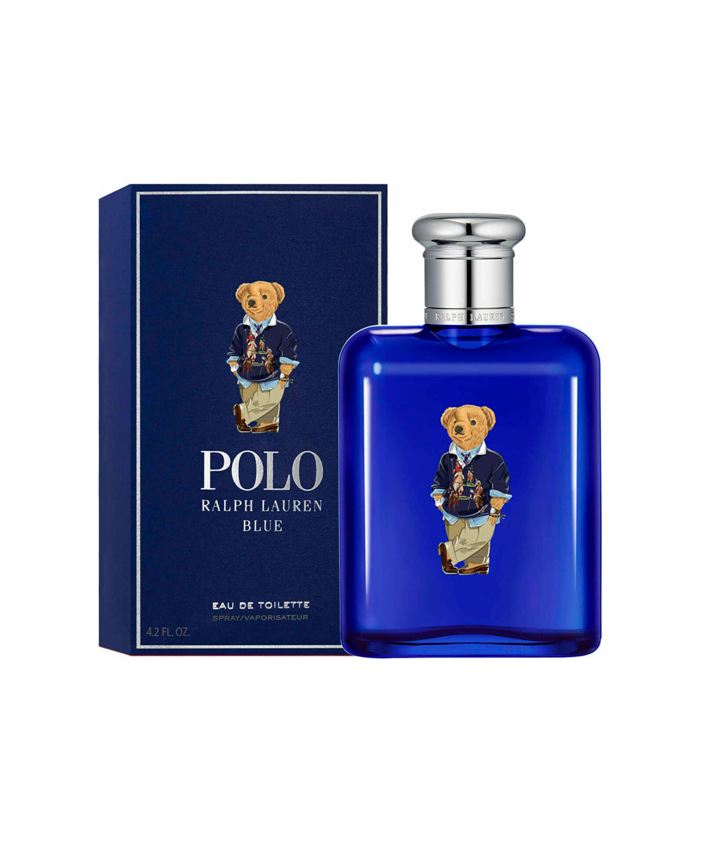 Ralph Lauren Polo Blue Bear Limited Edition Eau de Toilette 4.2oz For Men