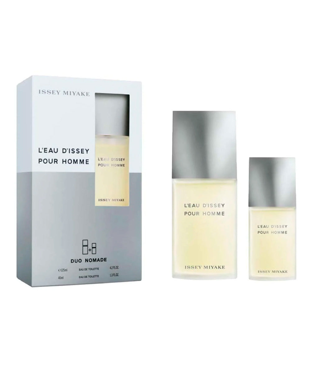 Issey Miyake L'eau D'issey Pour Homme Eau de Toilette 4.2oz + Eau de Toilette 1.3oz Gift Set For Men