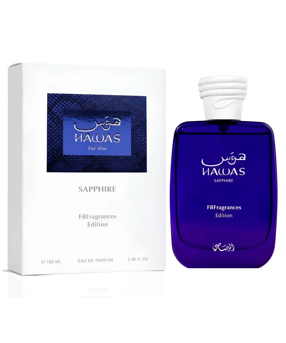Rasasi Hawas Sapphire Eau de Parfum 3oz Unisex