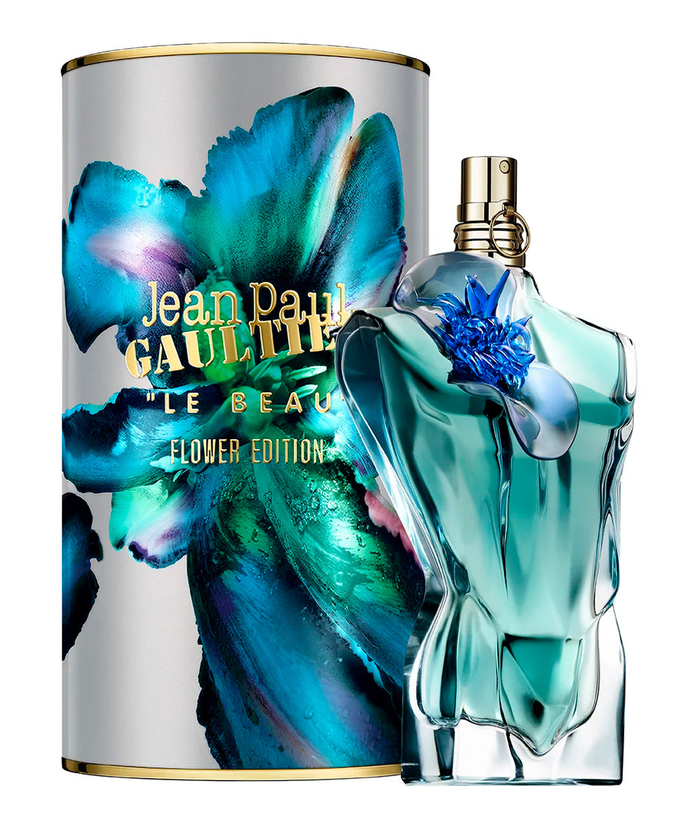 Jean Paul Gaultier Le Beau Flower Edition Eau de Parfum 4.2oz For Men