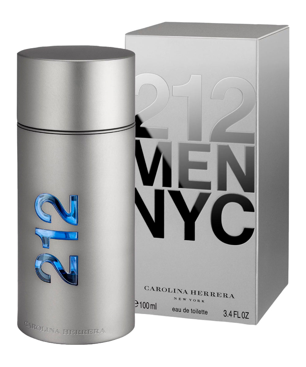 Carolina Herrera 212 MEN NYC Eau de Toilette 3.4oz For Men