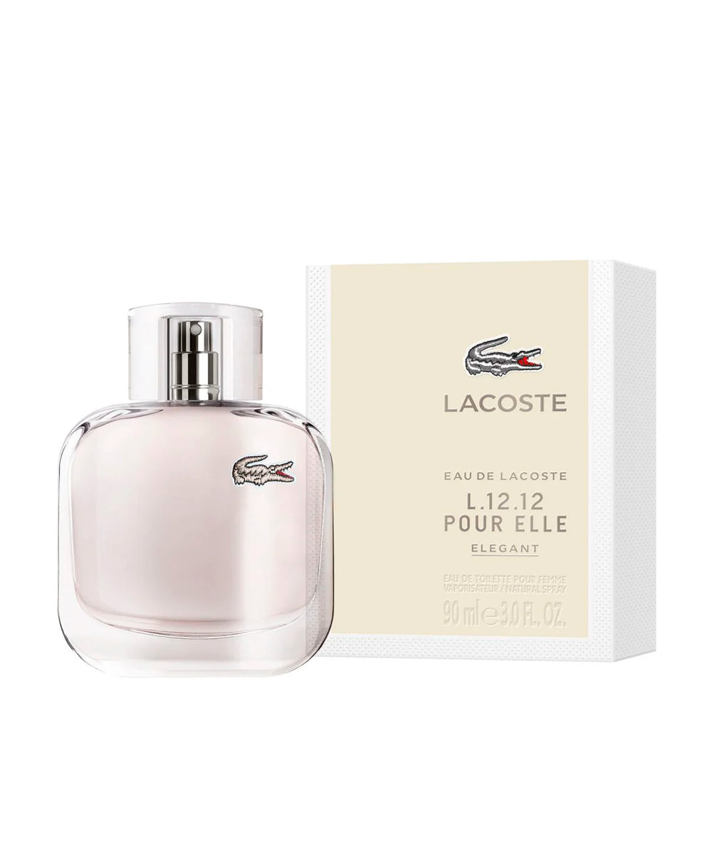 Lacoste Eau De Lacoste L.12.12 Pour Elle Elegant Eau de Toilette 3oz For Women