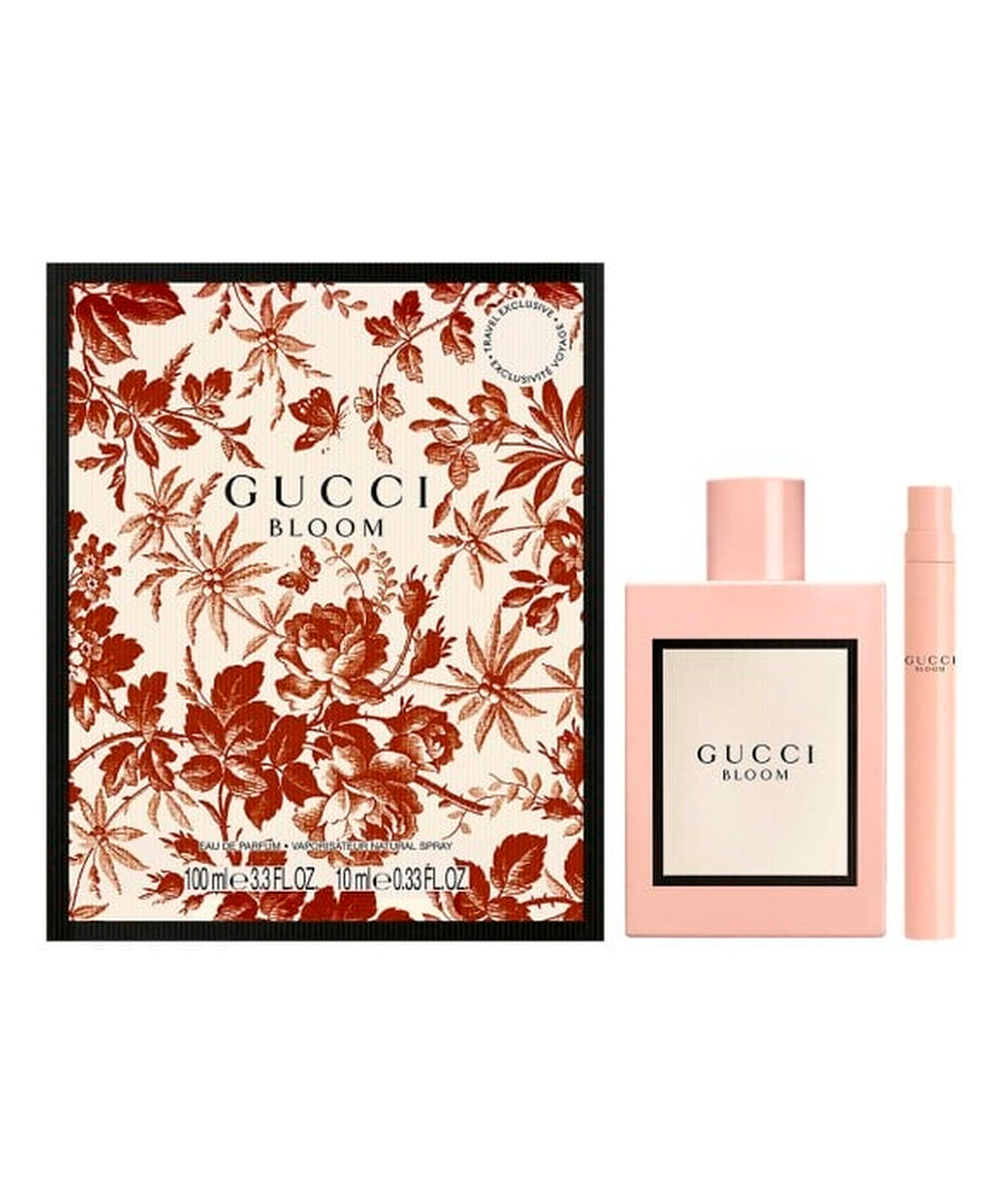 Gucci Bloom Eau de Parfum 3.3oz + Eau de Parfum 0.33oz Gift Set For Women
