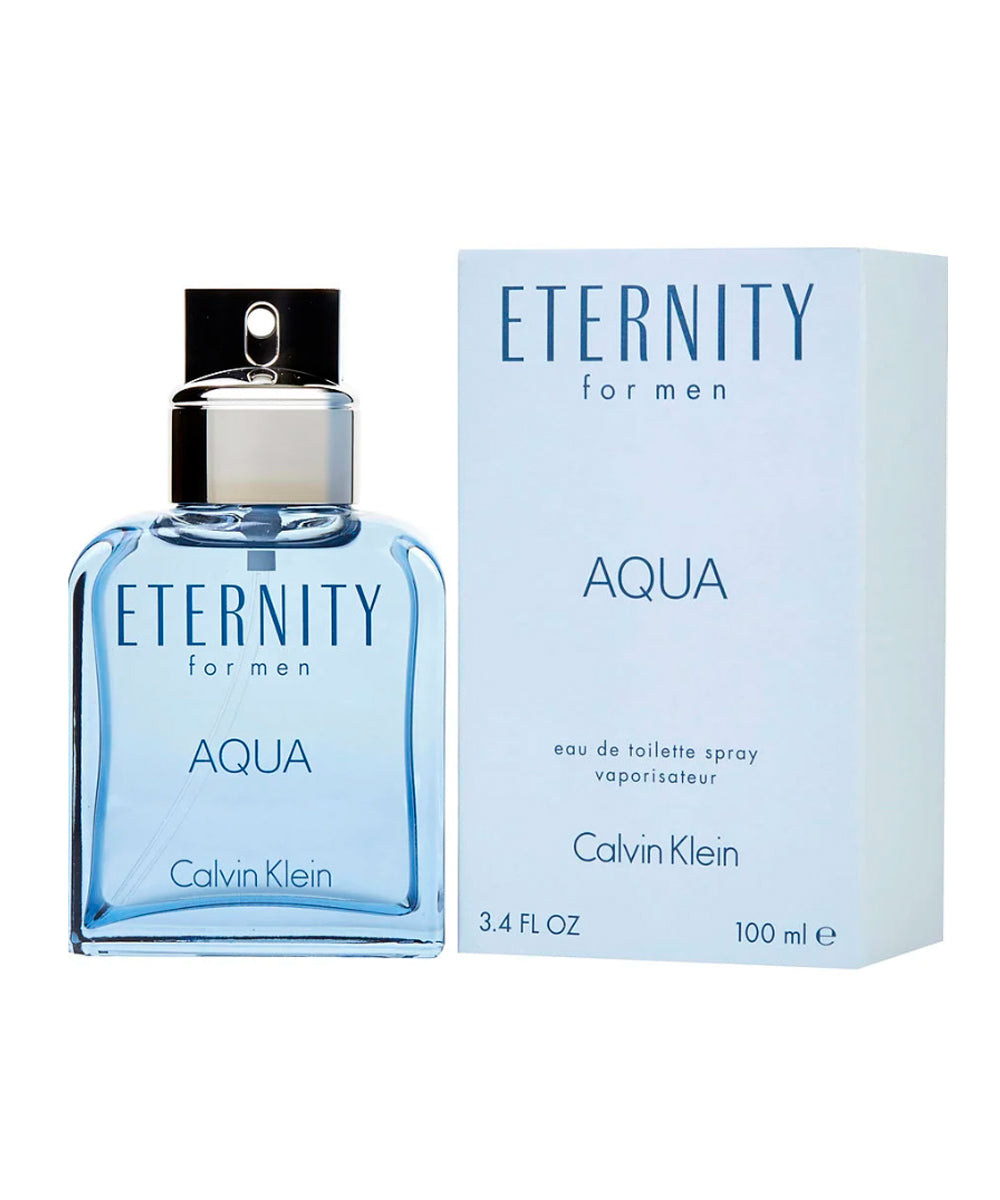 Calvin Klein Eternity Aqua Eau de Toilette 3.4oz For Men