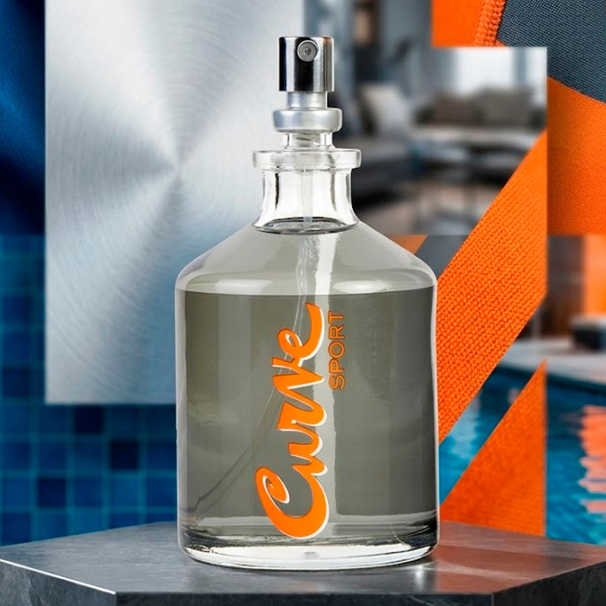 Liz Claiborne Curve Sport Eau de Cologne 4.2oz For Men