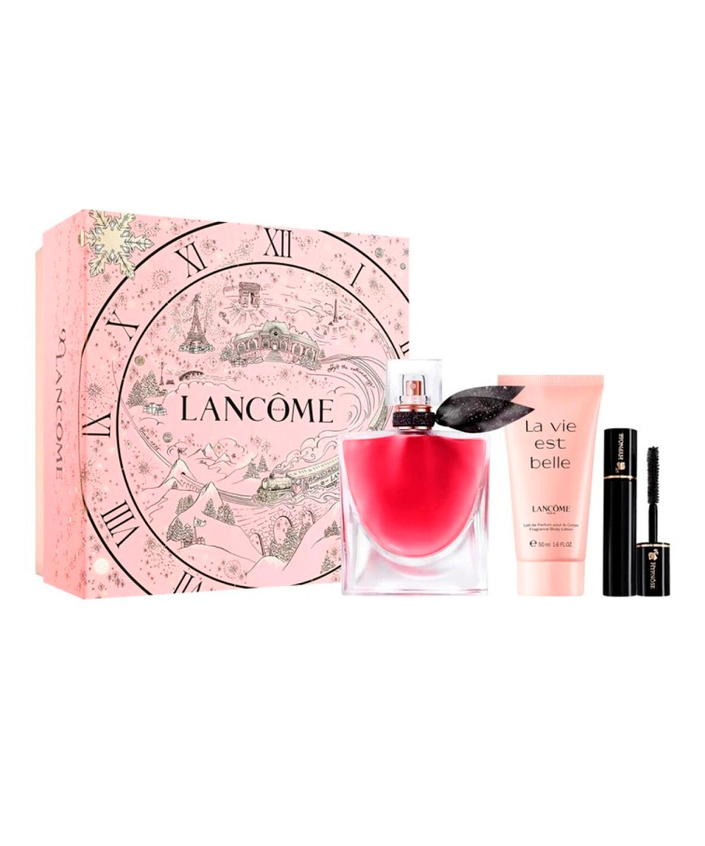 Lancome La Vie Est Belle L'Elixir Eau de Parfum 1.7oz + Body Lotion 1.7oz + HypnÃ´se Mascara 2ml Gift Set  For Women