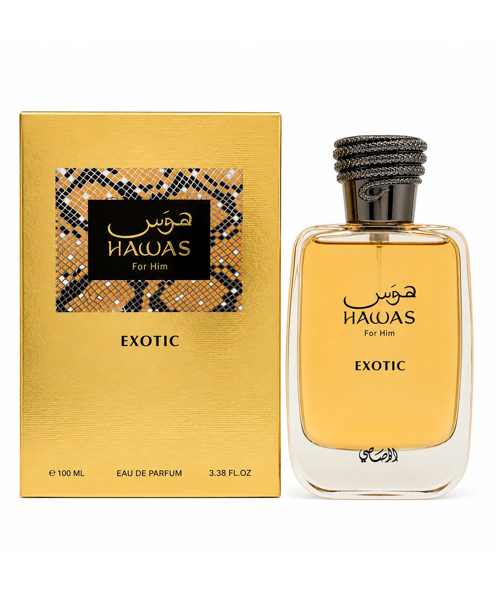 Rasasi Hawas Exotic Eau de Parfum 3.4oz For Men