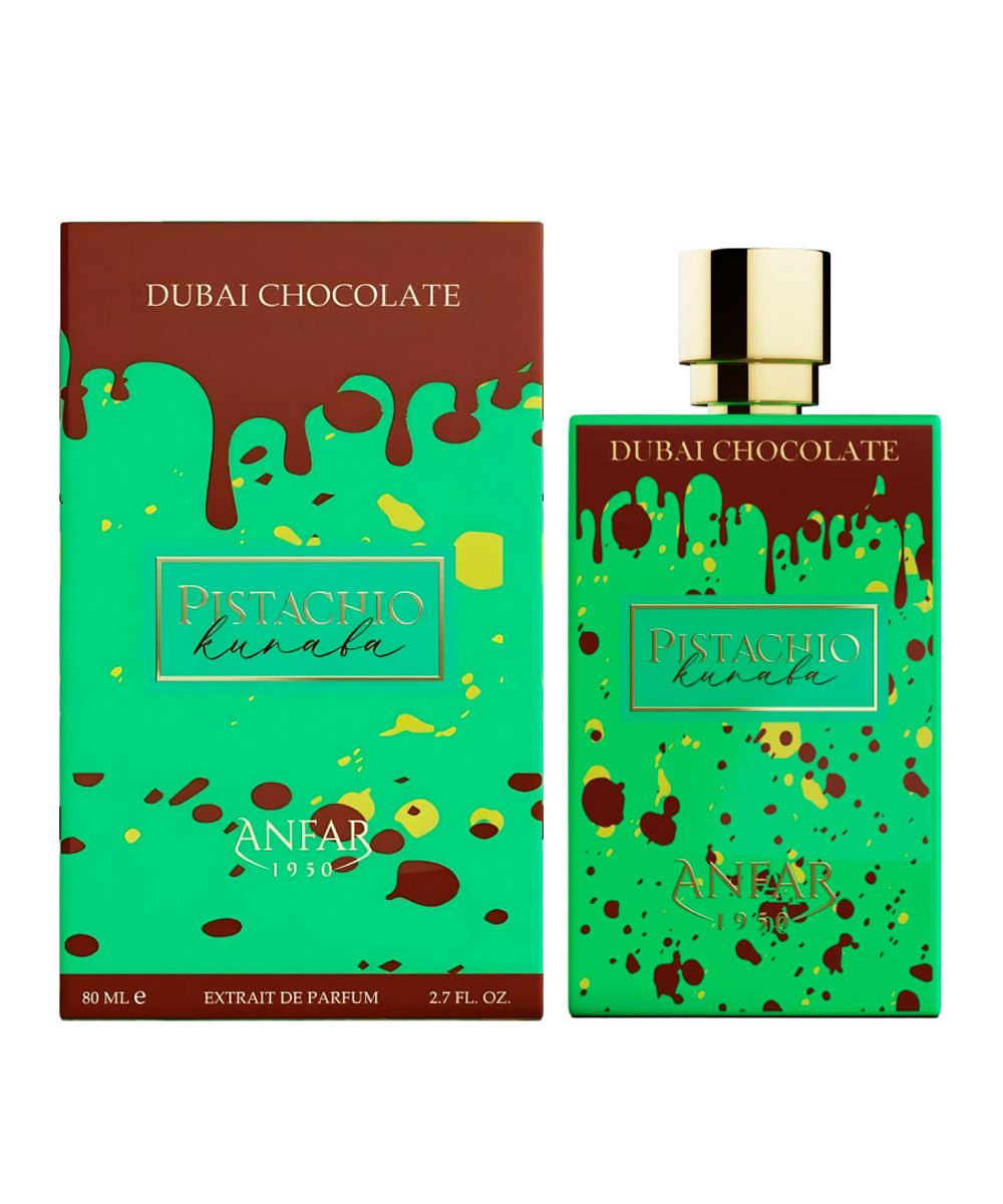 Anfar Dubai Chocolate Pistachio Kunafa Extrait de Parfum 2.7oz Unisex