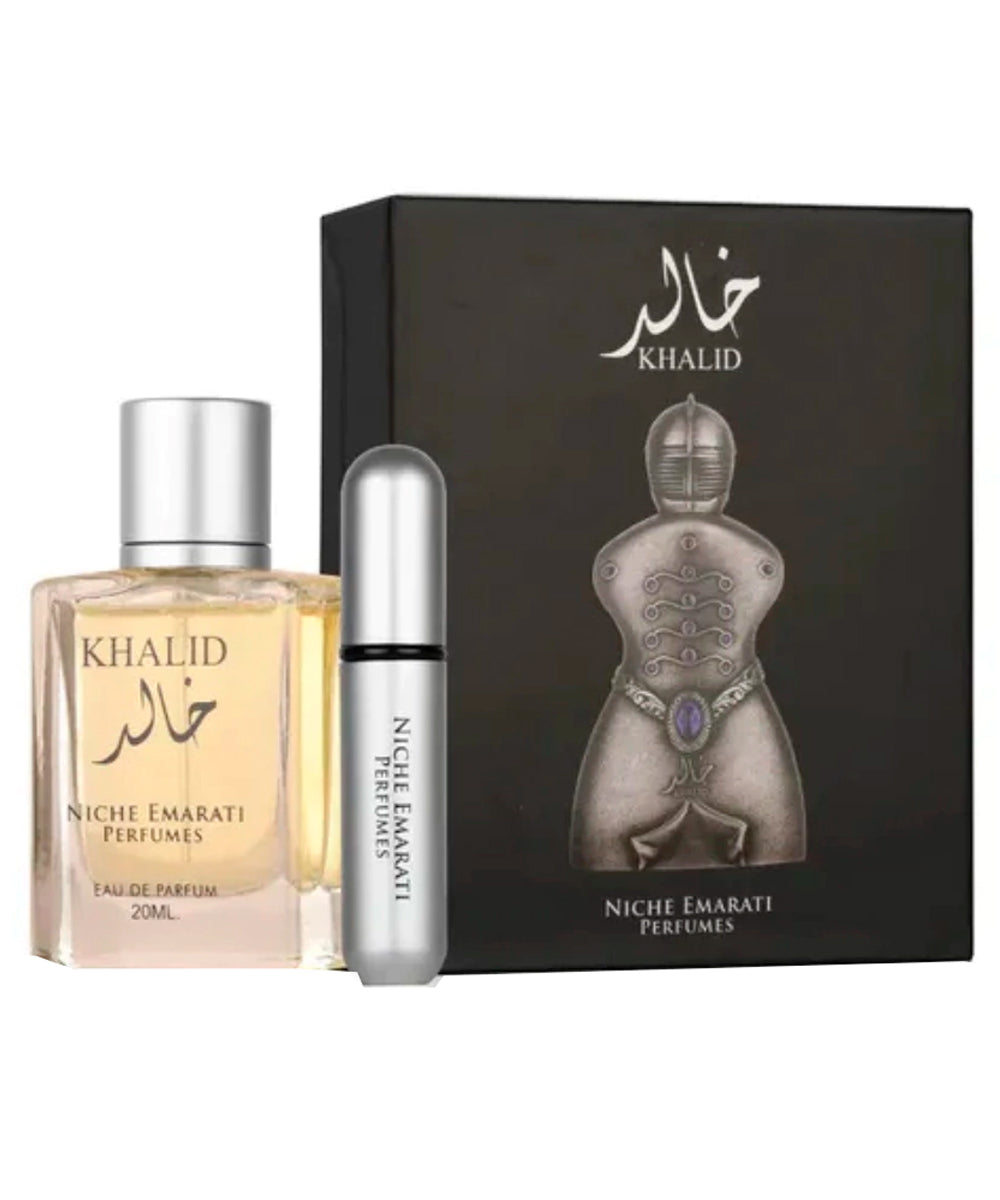 Lattafa Niche Emarati Khalid Eau de Parfum 0.65oz Unisex