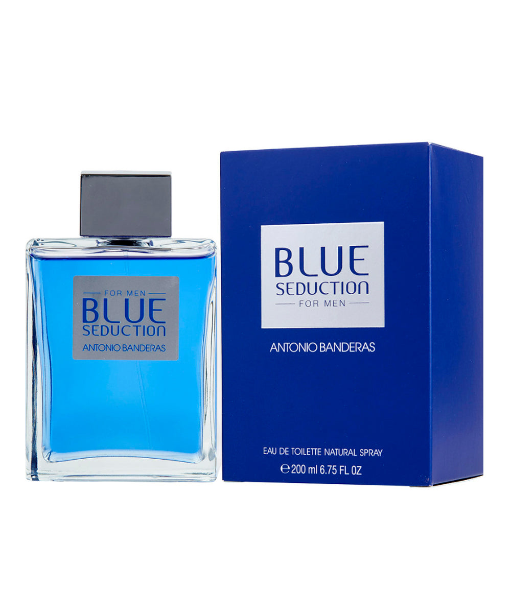 Antonio Banderas Blue Seduction Eau de Toilette 3.4oz For Men